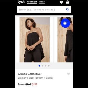 C/meo collective bustier small